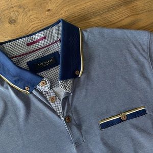 Ted Baker Blue Polo